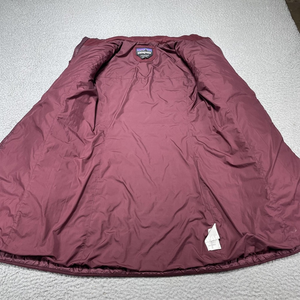 Patagonia Coat Womens Small Purple Quilted Insulated Puffer Parka‎ Jacket - Picture 7 of 13
